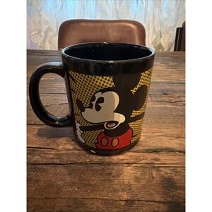 Disney Store Exclusive Ceramic Black 22 oz Mug